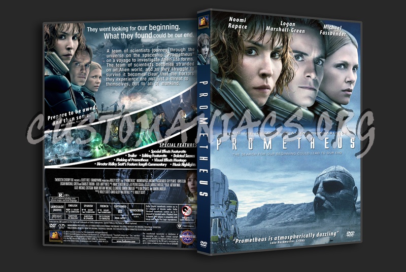 Prometheus dvd cover