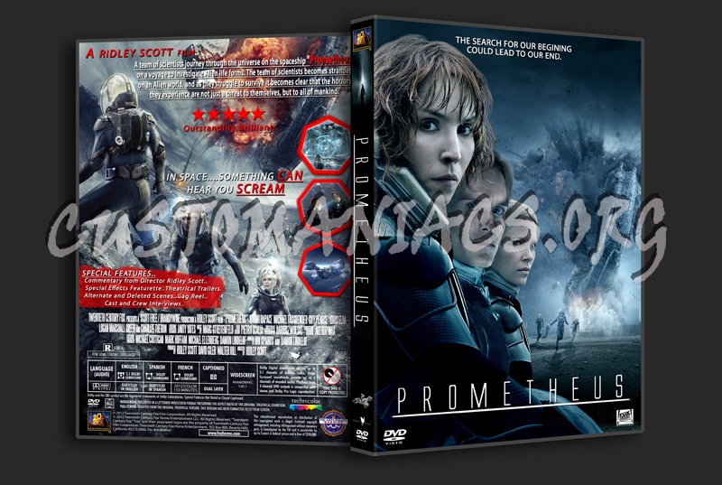 Prometheus dvd cover