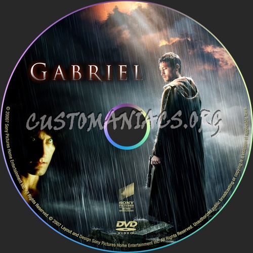Gabriel dvd label