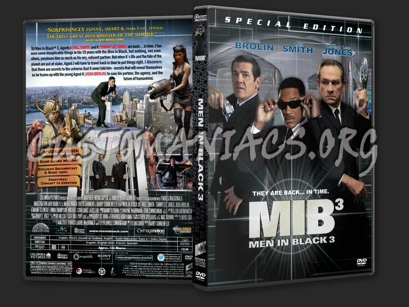 Men In Black III (3) dvd cover