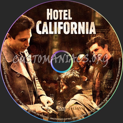Hotel California dvd label