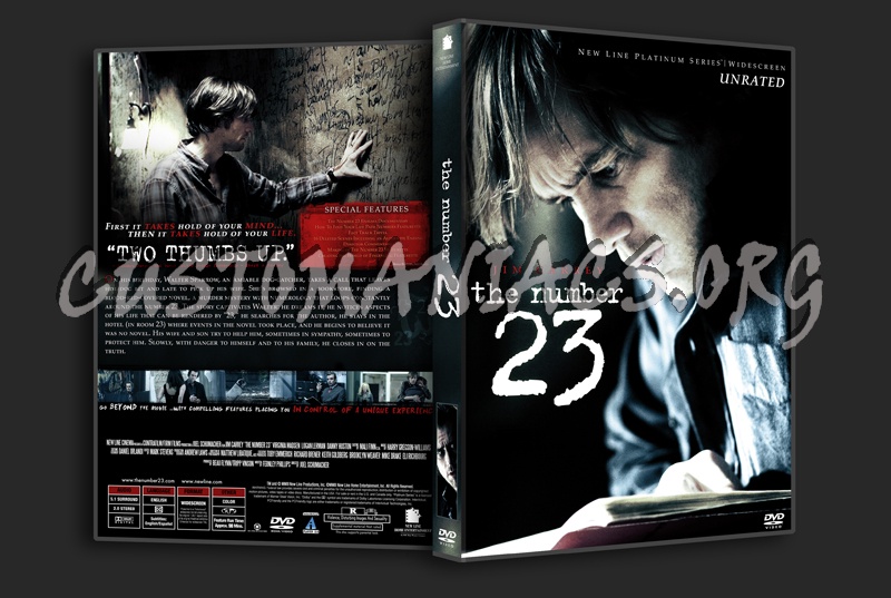 The Number 23 dvd cover