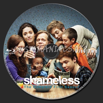 Shameless Season 1 dvd label