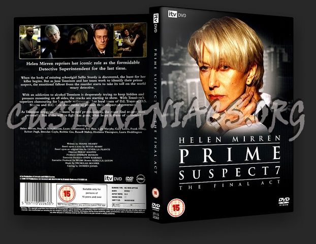 Prime Suspect 7 dvd cover