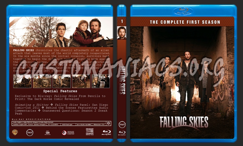 Falling Skies Season One blu-ray cover