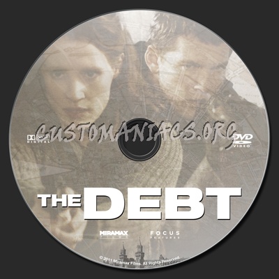 The Debt dvd label