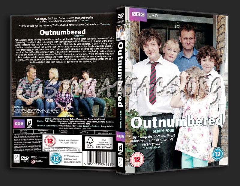 Outnumbered Series 4 dvd cover