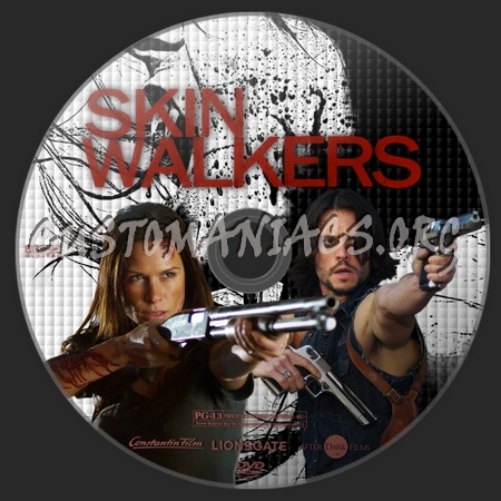 Skinwalkers dvd label