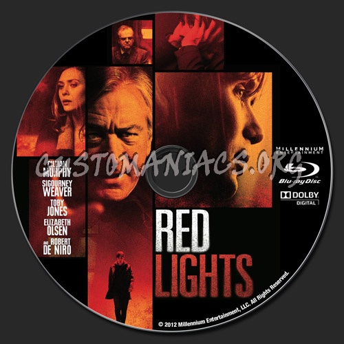 Red Lights blu-ray label