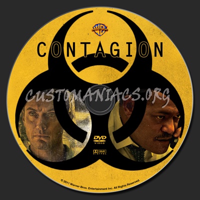 Contagion dvd label