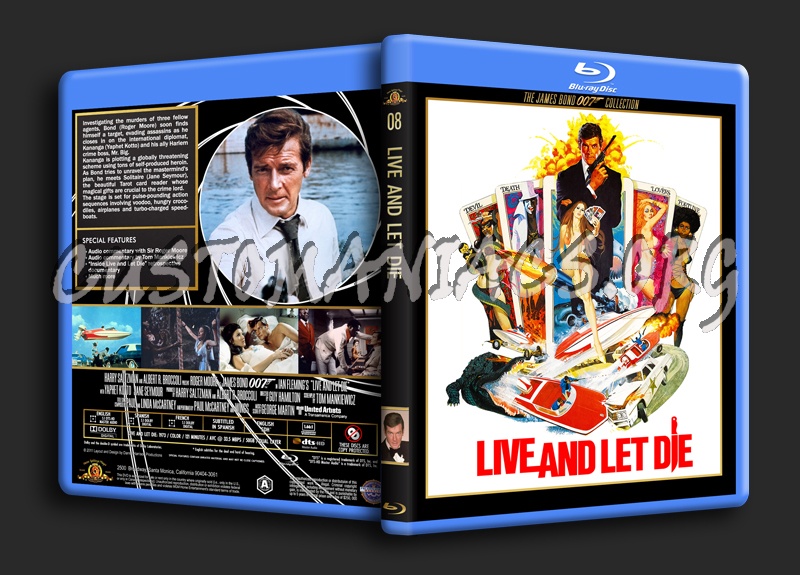 Live and Let Die blu-ray cover