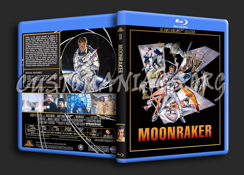 Moonraker blu-ray cover