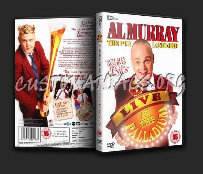 Al Murray Live At The Palladium dvd cover