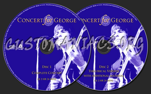 Concert for George dvd label