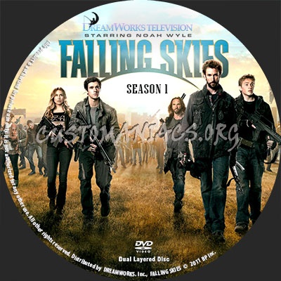 Falling Skies dvd label