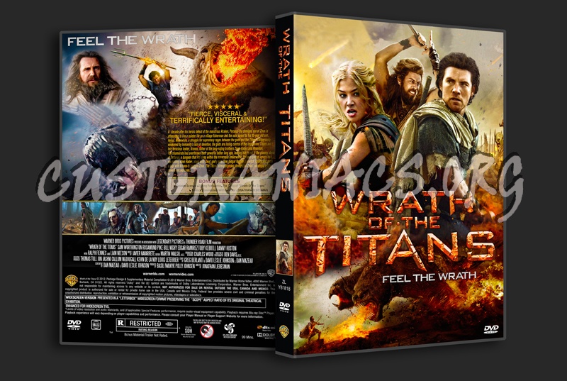 Wrath of the Titans dvd cover
