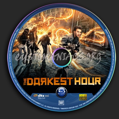 The Darkest Hour blu-ray label