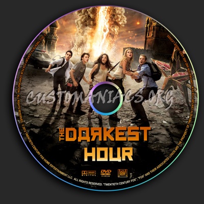 The Darkest Hour dvd label