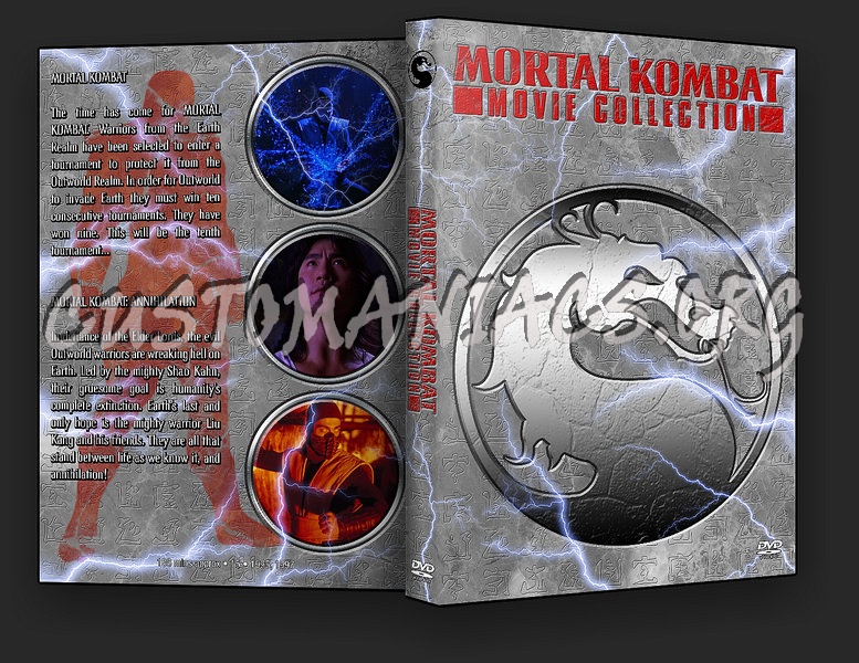Mortal Kombat Movie Collection dvd cover