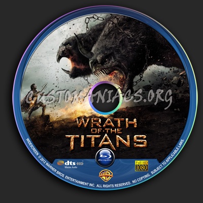 Wrath Of The Titans blu-ray label