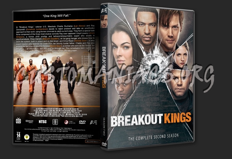 Breakout Kings Seasons 1 and 2 dvd cover