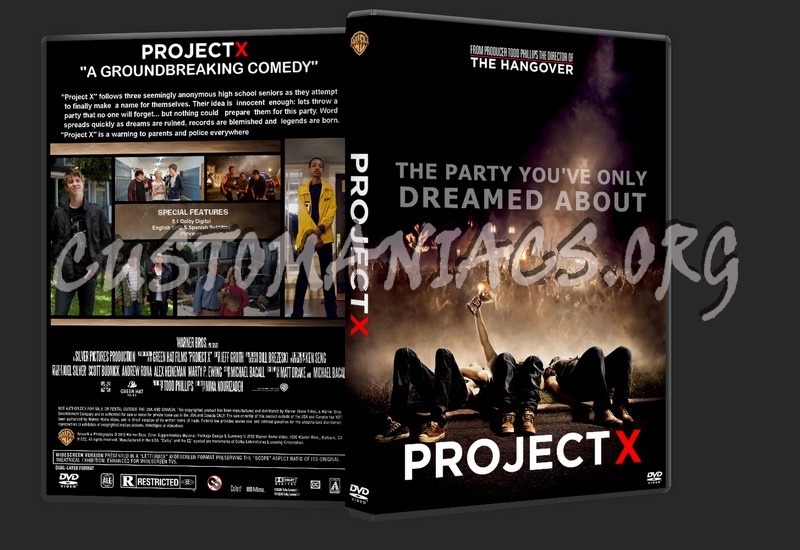 Project X dvd cover
