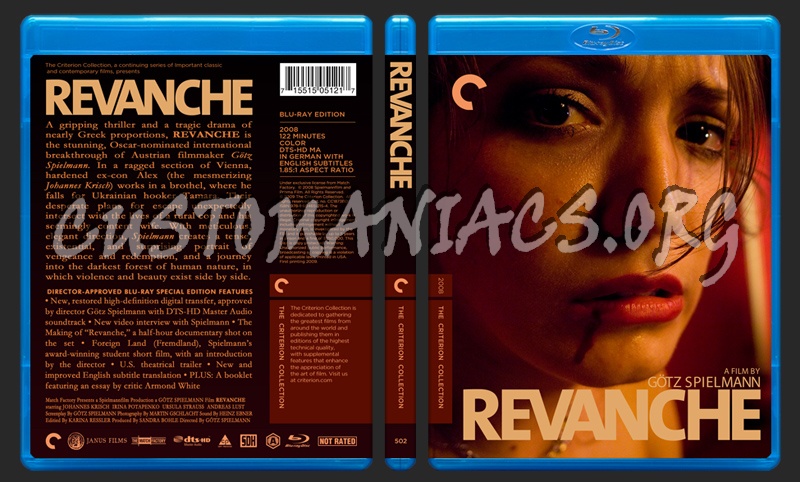 502 - Revanche blu-ray cover