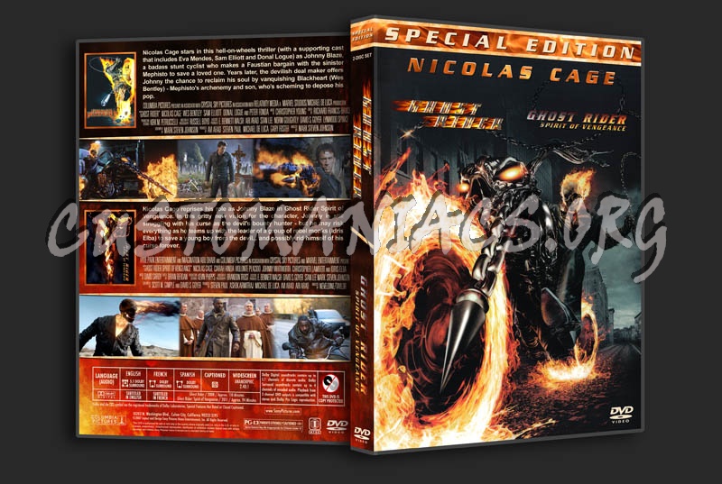 Ghost Rider Double Feature dvd cover