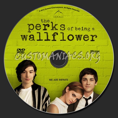 The Perks of Being a Wallflower dvd label