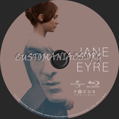 Jane Eyre blu-ray label