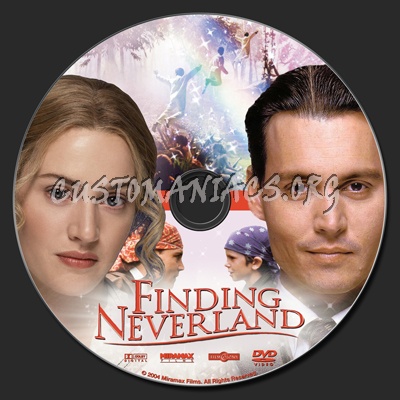 Finding Neverland dvd label