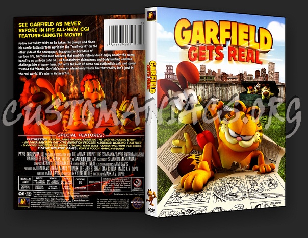 Garfield gets real dvd cover
