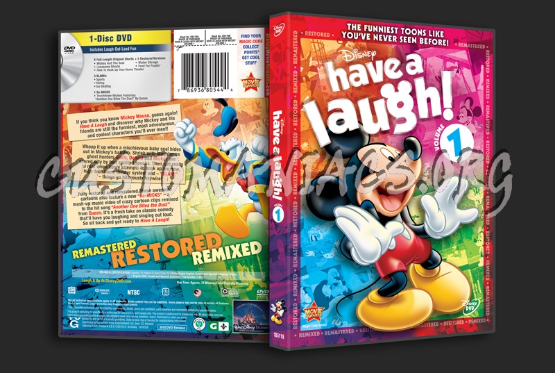 Have A Laugh! Volume 1 dvd cover