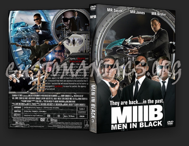 Men in Black 3 (III) dvd cover