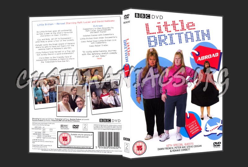 Little Britain Abroad dvd cover
