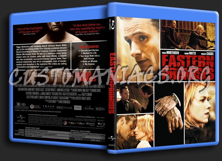 Eastern Promises blu-ray cover