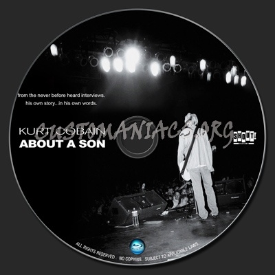 Kurt Cobain : About A Son blu-ray label
