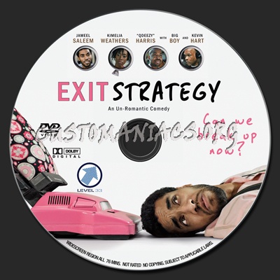 Exit Strategy dvd label