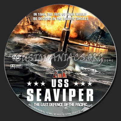USS Seaviper dvd label