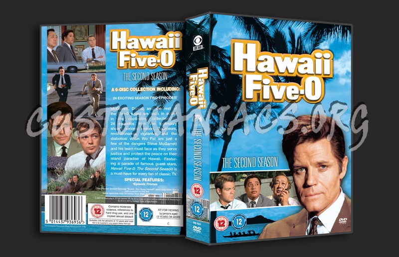 Hawaii Five-O Season 2 dvd cover