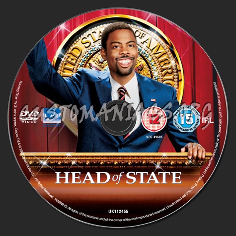 Head of State dvd label