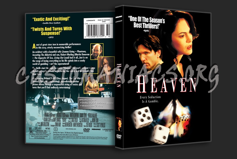 Heaven dvd cover