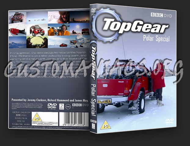 Top Gear Polar Special dvd cover