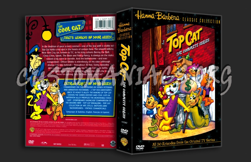 Top Cat The Complete Series dvd cover