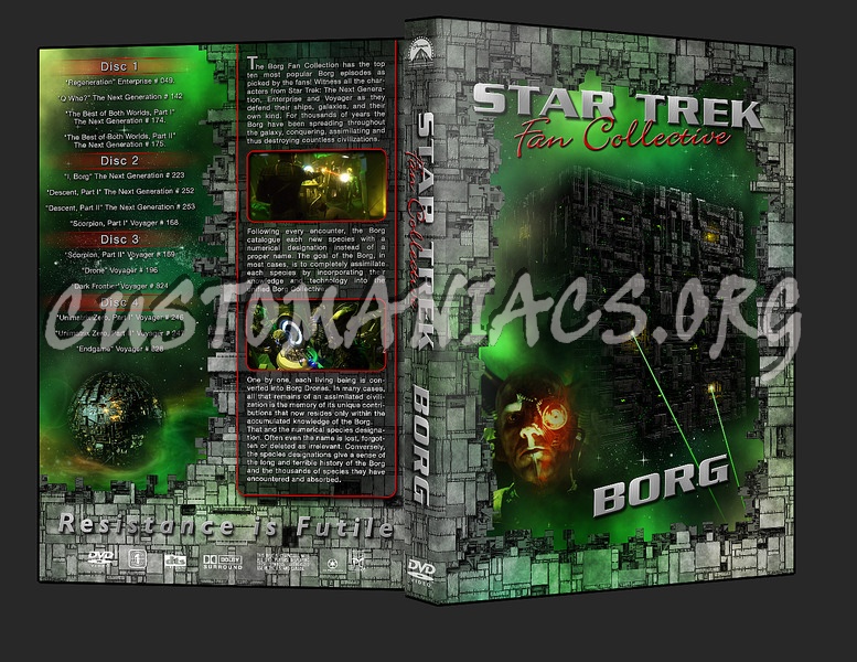 Star Trek fan collective - Borg dvd cover