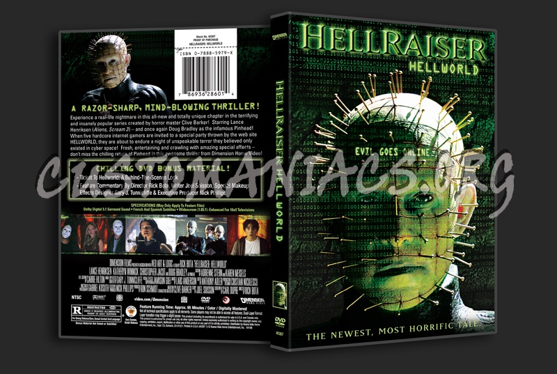 Hellraiser: Hellworld dvd cover