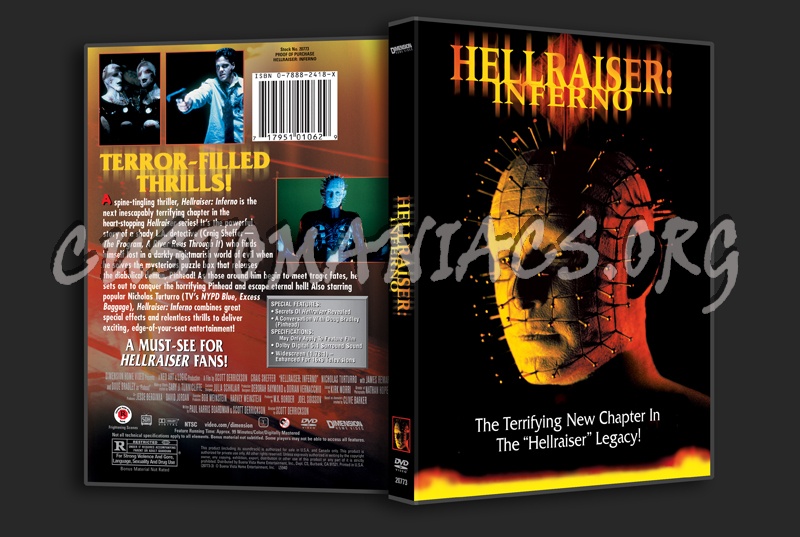 Hellraiser: Inferno dvd cover