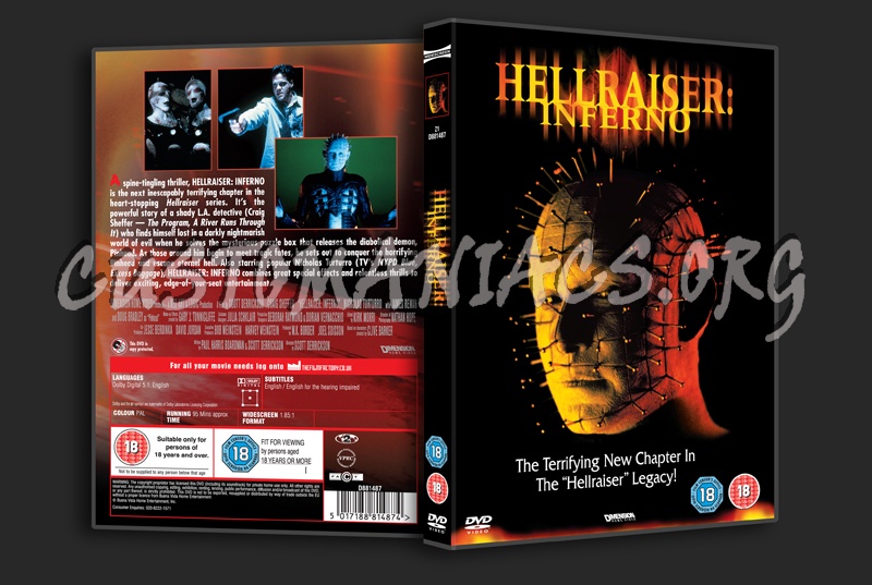 Hellraiser: Inferno dvd cover