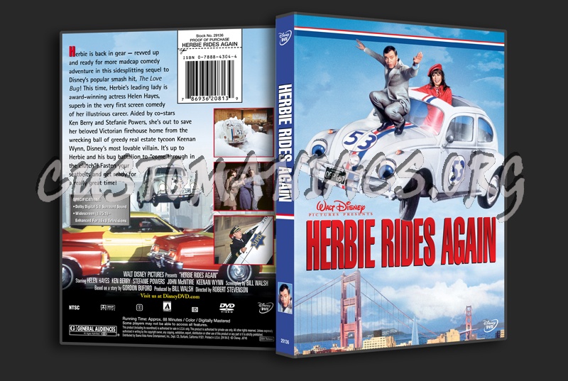 Herbie Rides Again dvd cover