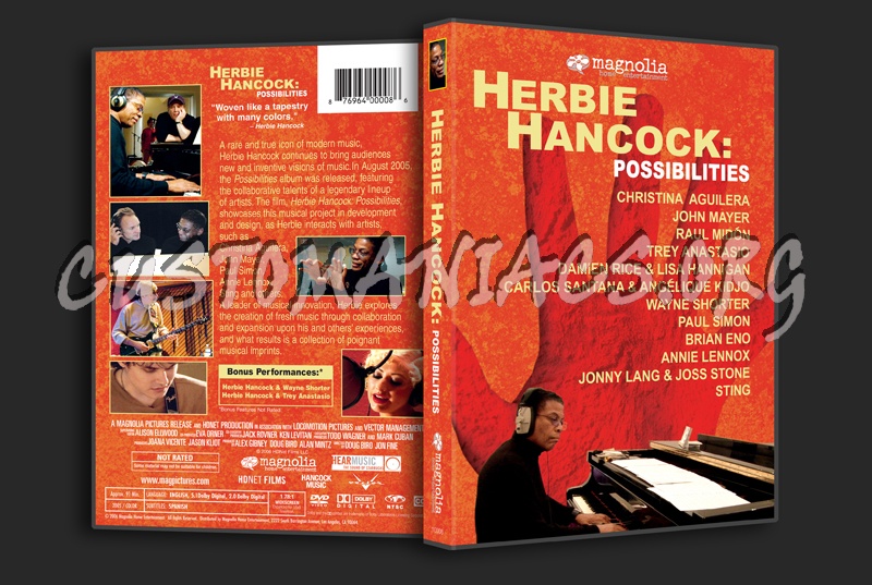 Herbie Hancock: Possibilities dvd cover